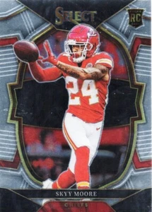 Skyy Moore 2022 Panini Select Concourse #21 (RC) Chiefs - Imagen 1 de 2