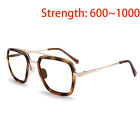 Rzemieślnicze okulary do czytania Kwadratowe czytniki o wysokiej wytrzymałości +600 +700 +800 +900 +1000 I