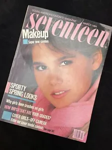 Seventeen Magazine March 1984 Fixx Timothy Hutton U Box - Picture 1 of 12