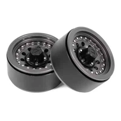 Aluminum 1.9 inch Beadlock Wheels&Wheel Cap for 1/10 RC Crawler TRX4 SCX10 RC4WD - Image 1 of 4