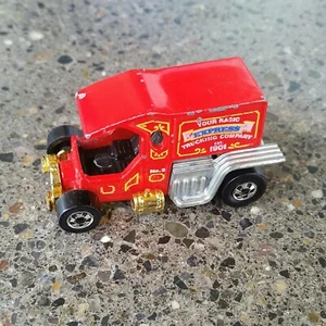 Mattel Hot Wheels T Totaller Your Basic Express Trucking 1901 Red 1976 Hong Kong - Picture 1 of 5