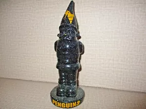 Pittsburgh Penguins Garden Gnome 8" Miniature Hockey Gnome Decor Black & Yellow - Picture 1 of 11