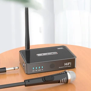 Long Range Bluetooth 5.1 Transmitter Receiver For TV Home Stereo Audio Adapter - Afbeelding 1 van 12