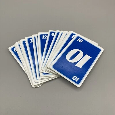 FUNDEX PHASE 10 Masters EDITION Replacement 24 Blue Cards - Image 1 of 2