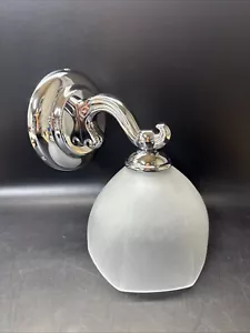 Pottery Barn Chrome Silver Color Vanity Light - Picture 1 of 17