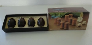 2 Vtg Box MCM Modern 4 Bakelite Egg Janis & 8 Teak Pomerantz Salt Pepper Shakers - Picture 1 of 9