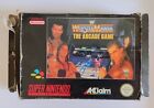 SNES / Super Nintendo Game - WWF/WWE Wrestlemania the Arcade Game - Complete PAL