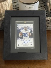2019 Panini Origins Tony Pollard Rookie AUTO Card  Dallas Cowboys (framed)