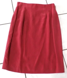 Diane Von Furstenberg Skirt Vintage 100% Silk Knee Length Straight Sz 10 G594 - Picture 1 of 7