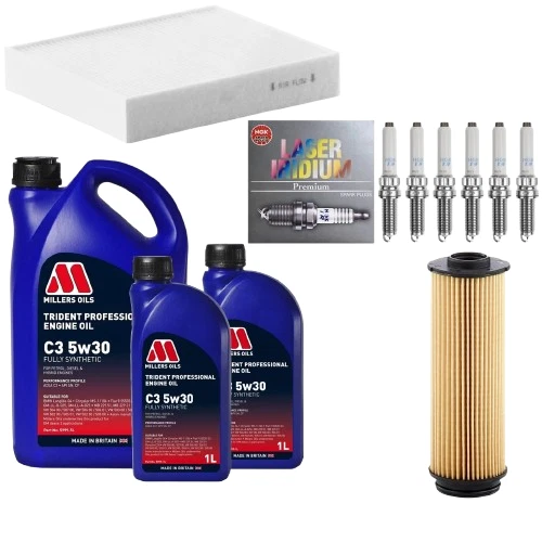 ДЛЯ BMW 1 СЕРИИ M140i MK2 F20 2015 вперед фильтр и свечи зажигания сервисный комплект 7l - Изображение 1 из 1