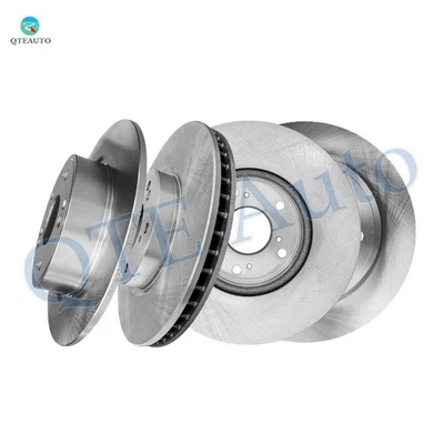 Set of 4 Front 293mm-Rear 282mm Brake Disc Rotors For 2013-2017 Honda Accord - Image 1 of 4