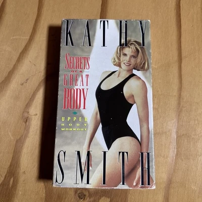 Kathy Smith Secrets Of A Great Body Upper Body Vol 1 VHS fitness women - Image 1 of 4