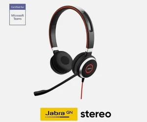 Jabra Evolve 40 MS Stereo Headset  USB-A **Inc VAT & 12m Warranty** - Picture 1 of 5