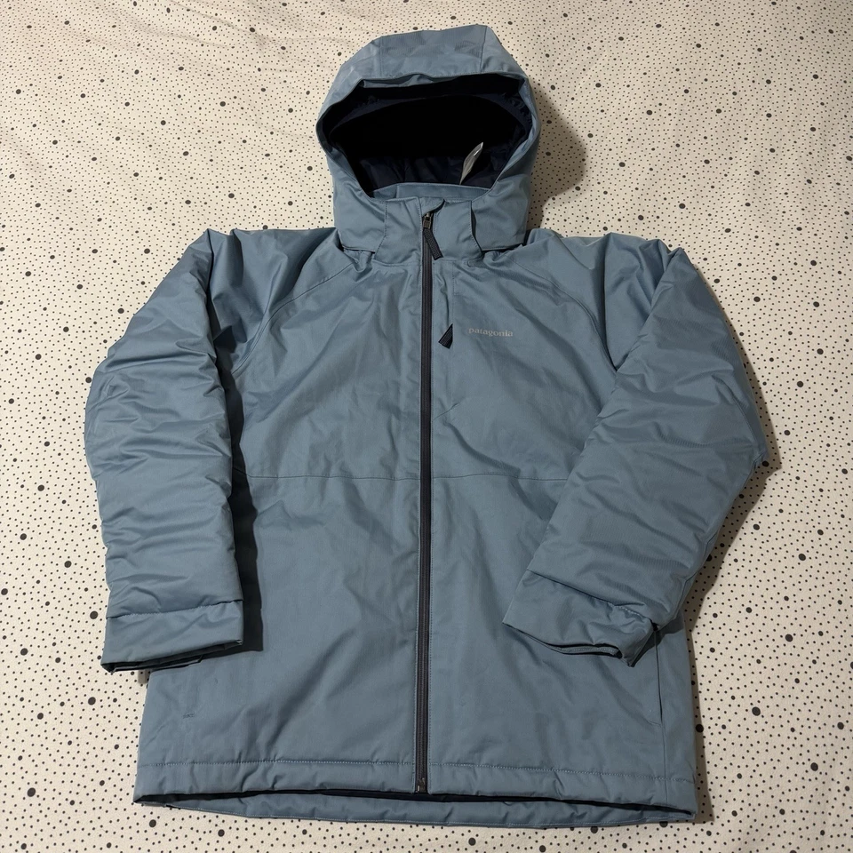 Patagonia Snowshot Ski Jacket Boys XL (14) Blue H2NO Insulated Coat Parka - Image 1 of 4
