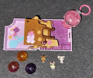 Littlest Pet Shop Teeniest Tiniest Playset Bunny Squirrel Mouse LPS Hasbro B8 - Picture 1 of 7