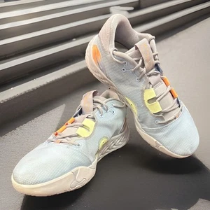 Nike PG 6 DC 1974-401 Celestine Blue Peach Cream Men’s Size 14 - Afbeelding 1 van 11