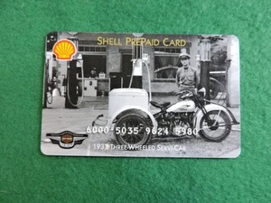 RARE Harley Davidson 95th Anniversary Shell Credit Card, Expd December 31, 1998 - Picture 1 of 2