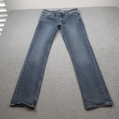 Volcom Jeans Mens 32x30 Solver Modern Straight Blue Denim Skate Surf - Image 1 of 4