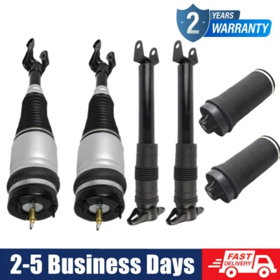 6x Delantero y Trasero Para Jeep Grand Cherokee WK2 2011-15 Suspensión Neumática Puntales Muelle Foto 1 de 4