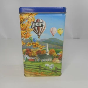 Vintage 1994 Hershey's Kisses With Almonds 7" Tin - Picture 1 of 4
