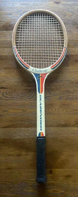 Slazenger Challenge Wood Tennis Racquet Made In Australia Vintage M2 4.5 114mm - image 1 of 4