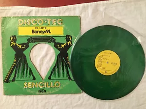 Mexico colored green vinyl 12" record Boney M. El Lute Gotta Go Home - Imagen 1 de 1