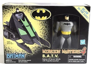 Mission Masters 4 BATMAN Action Figure & B.A.T.V. VEHICLE (Animated Series) 2002 - Picture 1 of 6