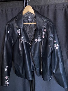 vegan leather jacket plus size
