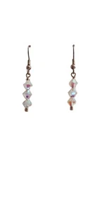Drop Earring Dangle Clear Crystal For Women - Picture 1 of 7