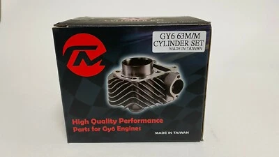 Scooter GY6 150cc High Performance RM 63mm Cylinder Big Bore Kit 54mm spacing - Image 1 of 4