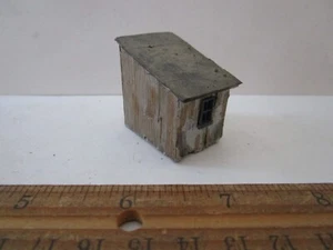 HO 1/87 Scale Pro Aluminum Wood Built Weathered Shed Building For Train layout - Picture 1 of 3