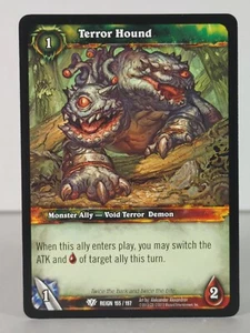 Terror Hound - Reign of FIre - singles - 155/197 - common - WoW TCG - Picture 1 of 6