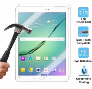 2 Pack Gorilla Tempered Glass Film Screen Protector Guard for Samsung Galaxy Tab - Picture 1 of 4