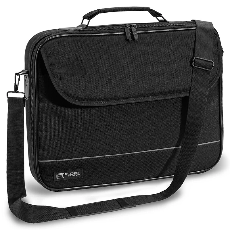 NOTEBOOK Laptop TASCHE 17" Zoll 17,3 Notebooktasche Schutz Case, schwarz - Bild 1 von 4