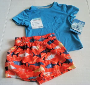 Conjunto de traje de baño Reel Legends para niños talla océano 18 meses NUEVO - Imagen 1 de 2