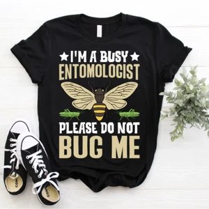 Insect Collector Entomologists Bug Lovers Funny Entomology T-shirt Men Women Kid - Picture 1 of 5