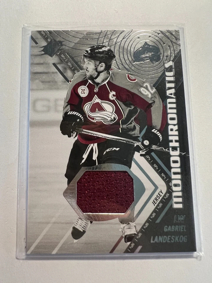 K5,637 - 2015-16 SPx Monochromatics #MGL Gabriel Landeskog Jersey - Image 1 of 1