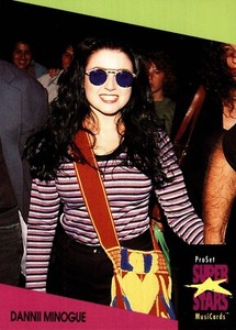 Dannii Minogue : Vintage Music Collector Card #90 from 1991