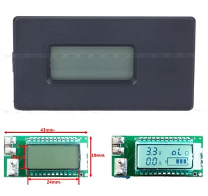 18650 Lithium Li-ion Battery Tester Voltage Current Capacity Detector LCD Meter - Picture 1 of 11