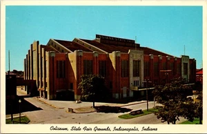 Postal de Coliseum State Fair Grounds Indianapolis Indiana - Imagen 1 de 2