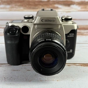 Canon EOS Elan IIe 35mm SLR Film Camera w/ 35-80mm Lens Black - Picture 1 of 6
