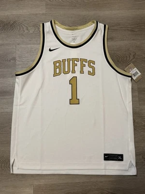 Nike Dri-Fit Men's #1 White Colorado Buffaloes Replica Basketball Jersey Size XL - Image 1 of 4
