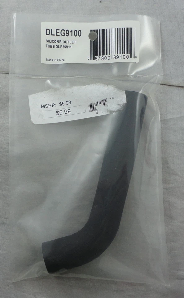DLE Silicone Outlet Tube/DLE-55/DLE-111 DLEG9100 - Image 1 of 1