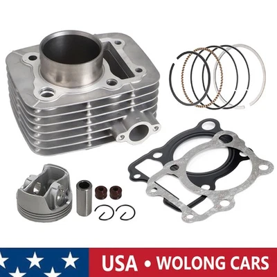 气缸座活塞垫圈顶端套件适用于川崎 KLX140 KLX150 2008 - 2026 — 第 1/4 张图片