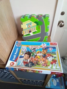 Paw Patrol Puzzle And Puzzle Mat - Picture 1 of 6