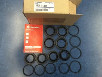 Subaru Genuine Front Disc Brake Caliper Seal Kit 26297FE010 OEM - Image 1 of 4