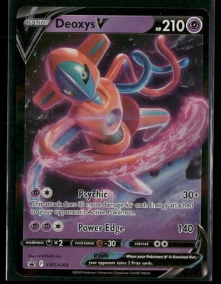 SWSH: Sword & Shield Promo Cards #SWSH266 Deoxys V - Image 1 of 2