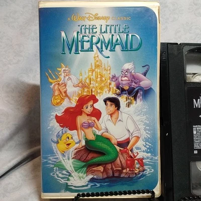 The Little Mermaid VHS Black Diamond Edition (оригинальная запрещенная иллюстрация) - Изображение 1 из 3