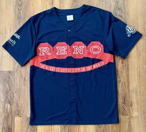 RENO ACES MiLB Jersey Men’s/Women’s Size XL Navy Blue Biggest Little City EUC - Bild 1 von 7