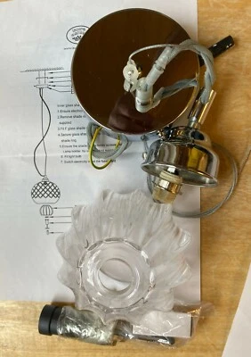 Laura Ashley Gabby internal Glass Ball and fittings    - Image 1 of 4